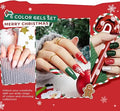 Modelones Christmas Gel Nail Polish Set – 6 Colors Glitter Red Green Silver Gold Soak Off Gel Polish Kit Buy Now
