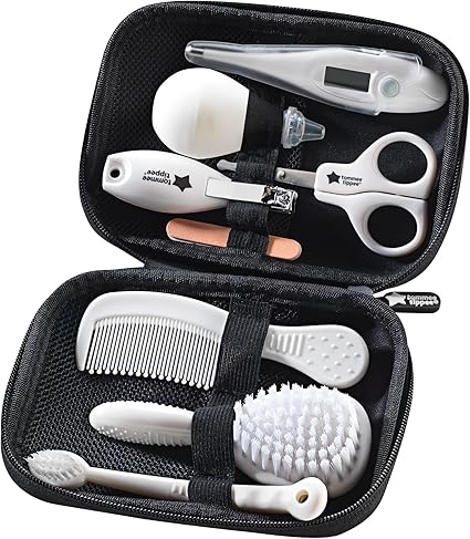 Tommee Tippee Baby Healthcare & Grooming Kit – 9 Essential Newborn Care Items with Travel Case Buy Now
